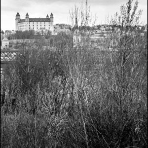 Bratislavský hrad<br>Nikon F5, CZJ 85/1,8 rollei rpx 25